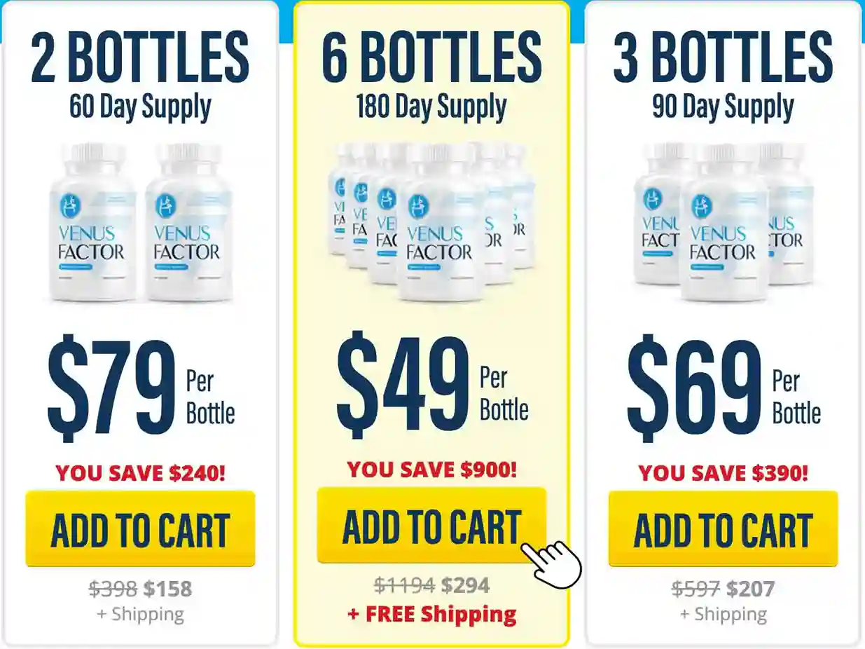 Venus Factor &mdash; Official Secure Payment Page USA